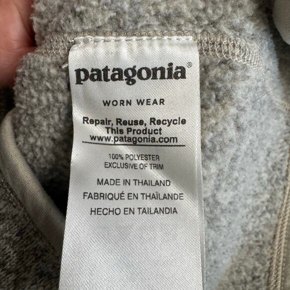 Patagonia Women's Better Sweater 1/4-Zip Fleece Pull Over Sweatshirt L - Picture 11 of 12